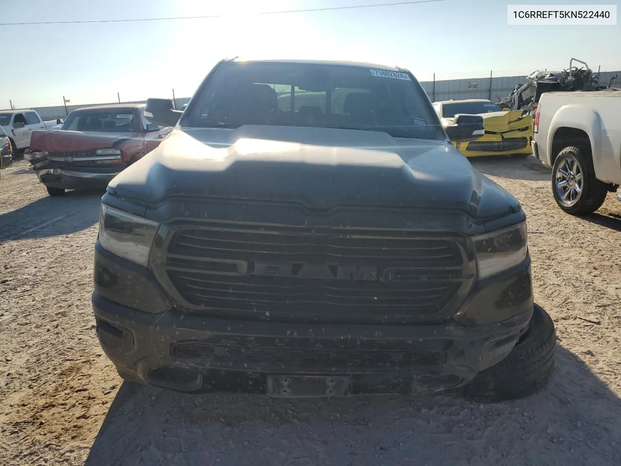 2019 Ram 1500 Big Horn/Lone Star VIN: 1C6RREFT5KN522440 Lot: 75802824