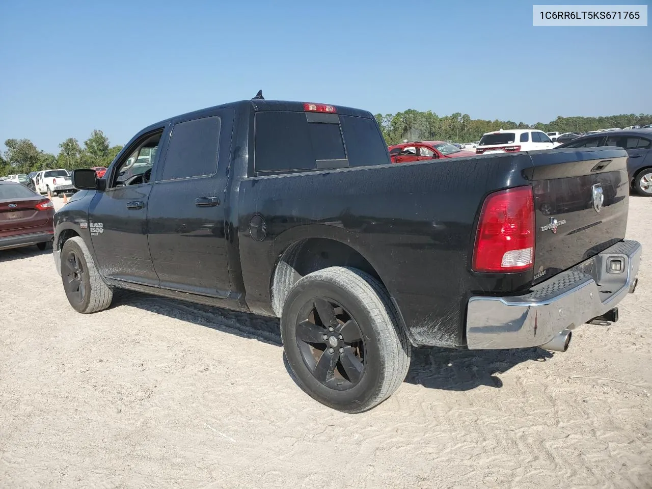 2019 Ram 1500 Classic Slt VIN: 1C6RR6LT5KS671765 Lot: 75812434