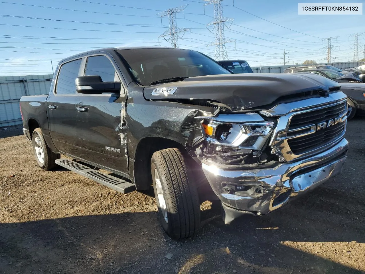 2019 Ram 1500 Big Horn/Lone Star VIN: 1C6SRFFT0KN854132 Lot: 75925794