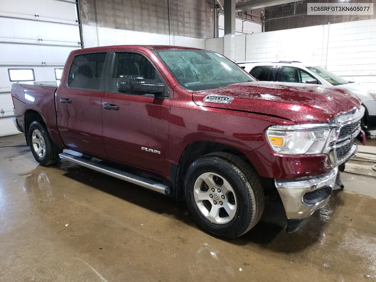 2019 Ram 1500 Tradesman VIN: 1C6SRFGT3KN605077 Lot: 75940844