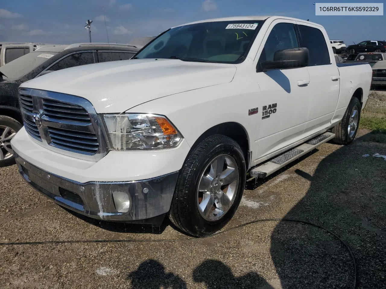 2019 Ram 1500 Classic Slt VIN: 1C6RR6TT6KS592329 Lot: 75943124