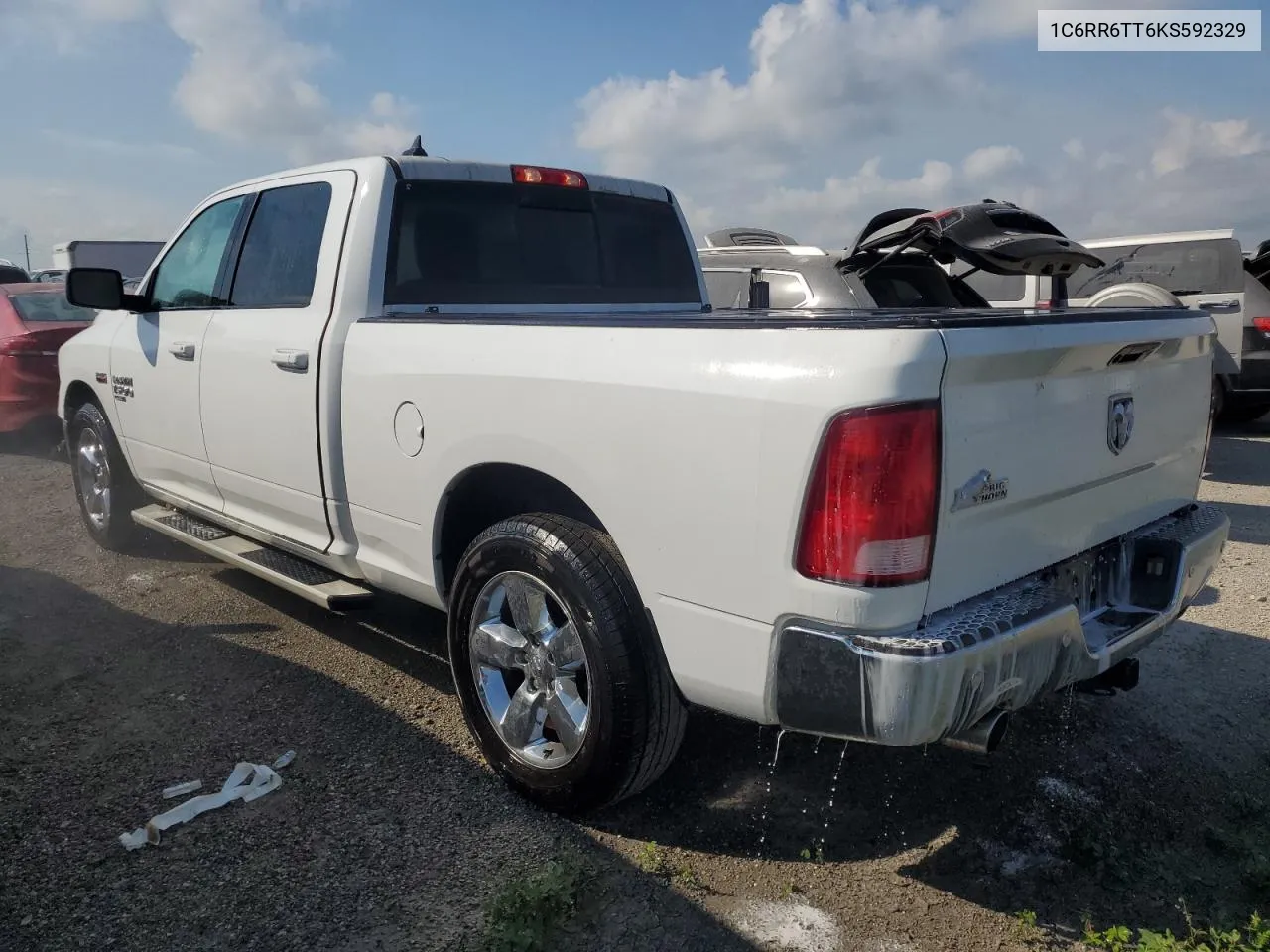 2019 Ram 1500 Classic Slt VIN: 1C6RR6TT6KS592329 Lot: 75943124