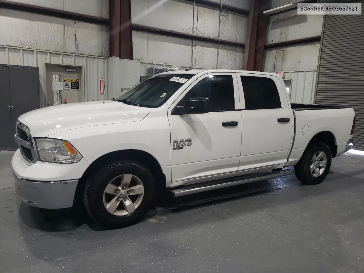 2019 Ram 1500 Classic Tradesman VIN: 3C6RR6KG5KG657621 Lot: 76055934