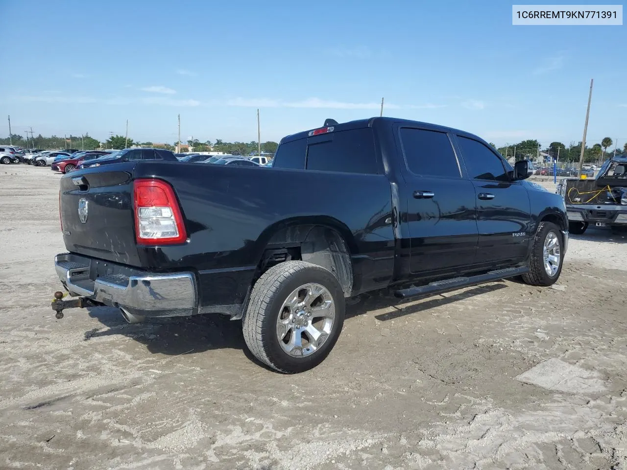 2019 Ram 1500 Big Horn/Lone Star VIN: 1C6RREMT9KN771391 Lot: 76101364