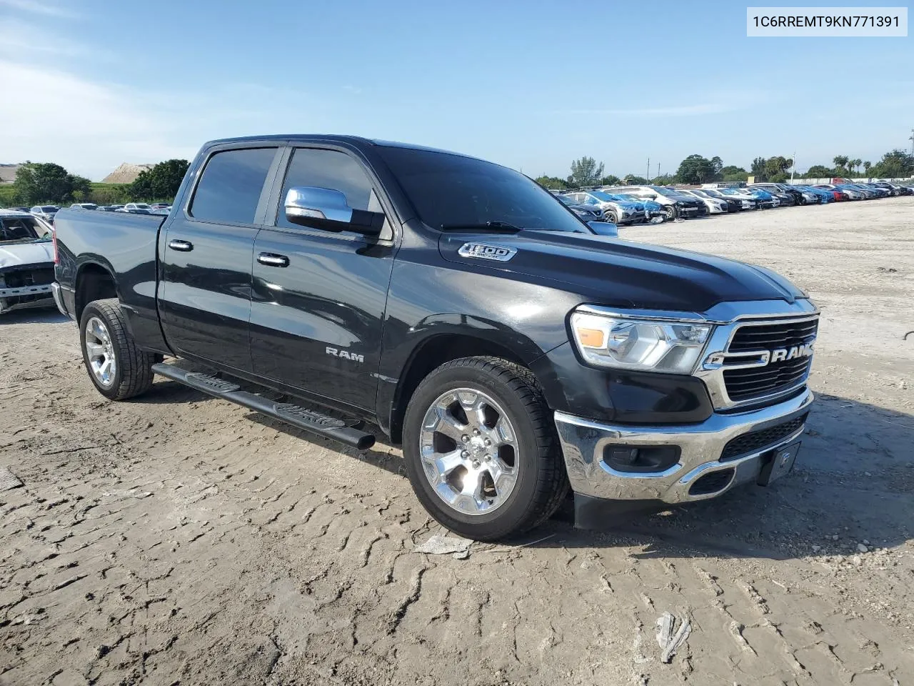 2019 Ram 1500 Big Horn/Lone Star VIN: 1C6RREMT9KN771391 Lot: 76101364