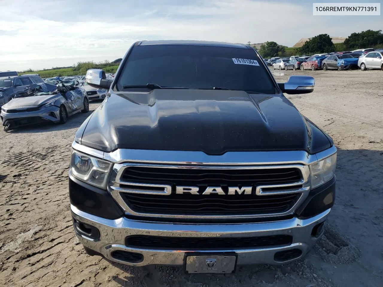 2019 Ram 1500 Big Horn/Lone Star VIN: 1C6RREMT9KN771391 Lot: 76101364