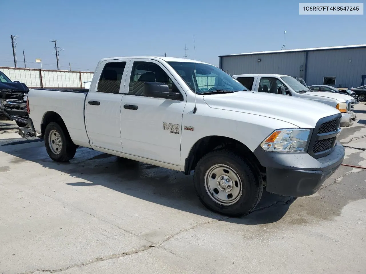 2019 Ram 1500 Classic Tradesman VIN: 1C6RR7FT4KS547245 Lot: 76111204