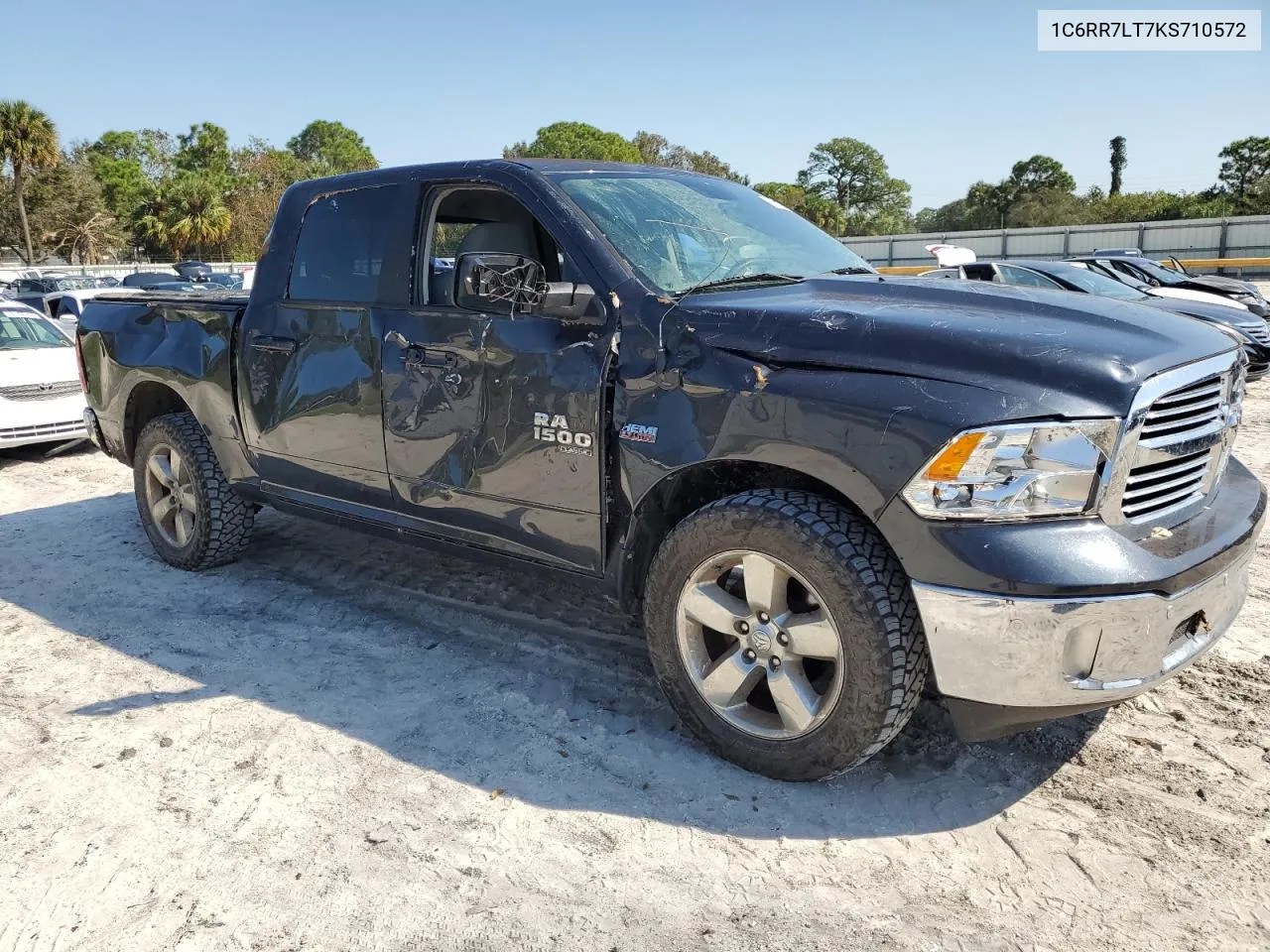 2019 Ram 1500 Classic Slt VIN: 1C6RR7LT7KS710572 Lot: 76196214