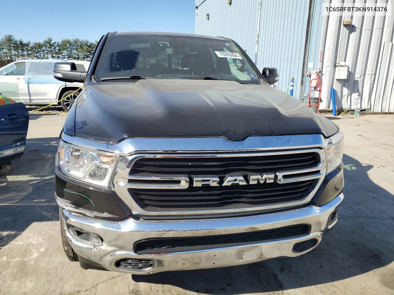 2019 Ram 1500 Big Horn/Lone Star VIN: 1C6SRFBT3KN914376 Lot: 76265904