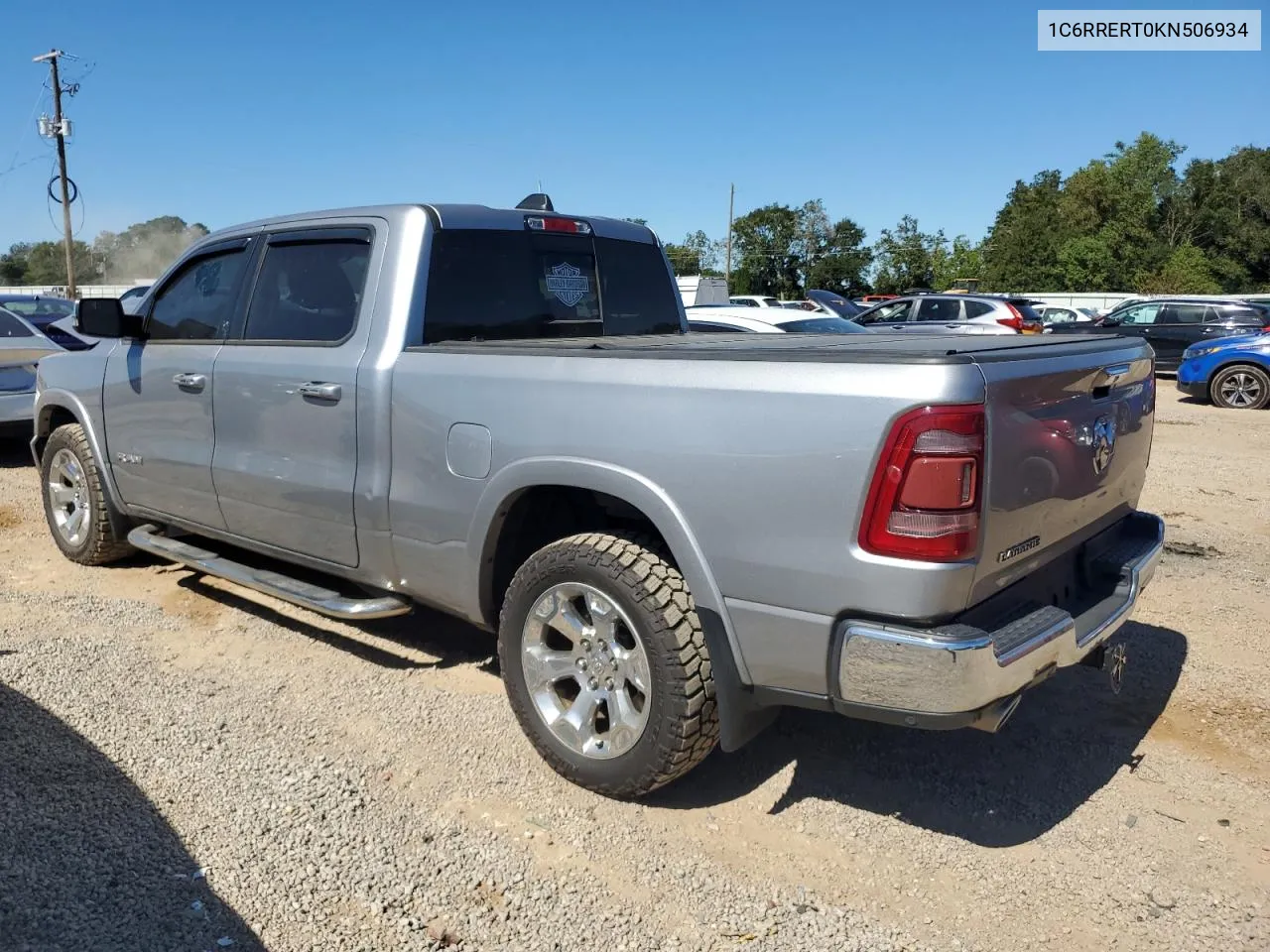 2019 Ram 1500 Laramie VIN: 1C6RRERT0KN506934 Lot: 76399674