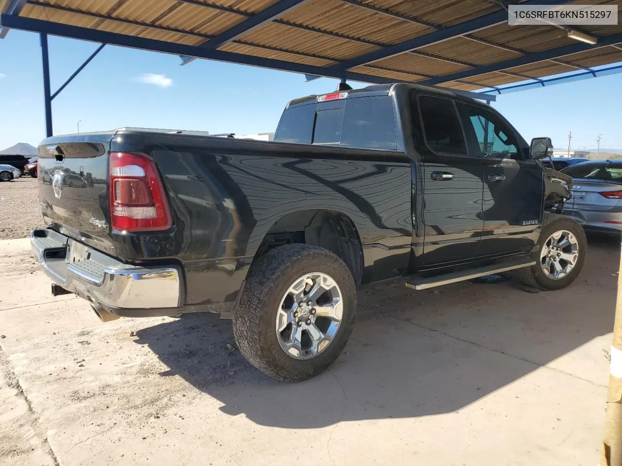 2019 Ram 1500 Big Horn/Lone Star VIN: 1C6SRFBT6KN515297 Lot: 76410514