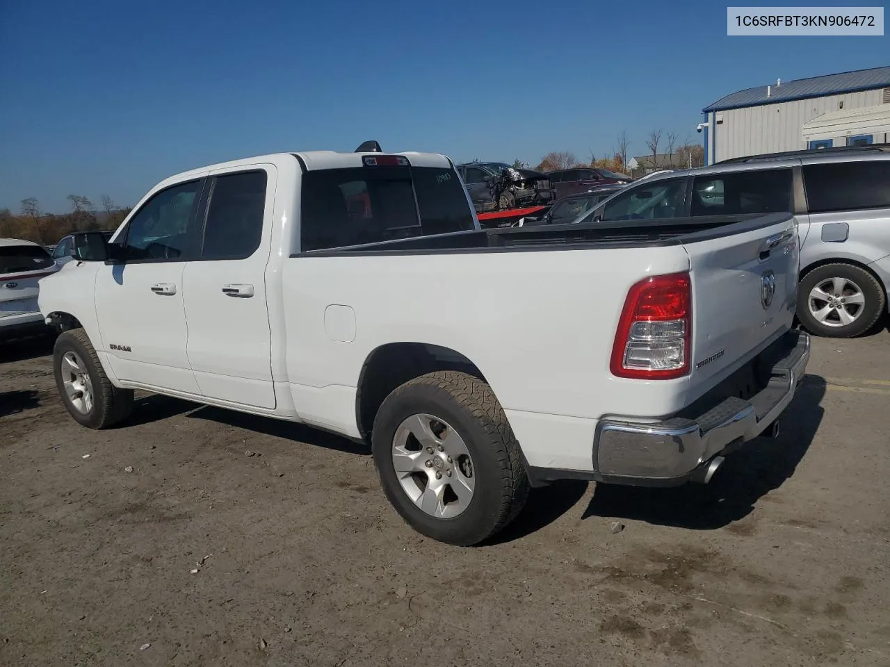 1C6SRFBT3KN906472 2019 Ram 1500 Big Horn/Lone Star