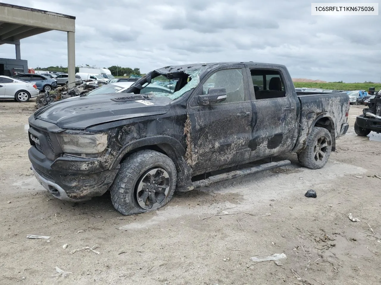 2019 Ram 1500 Rebel VIN: 1C6SRFLT1KN675036 Lot: 76494194