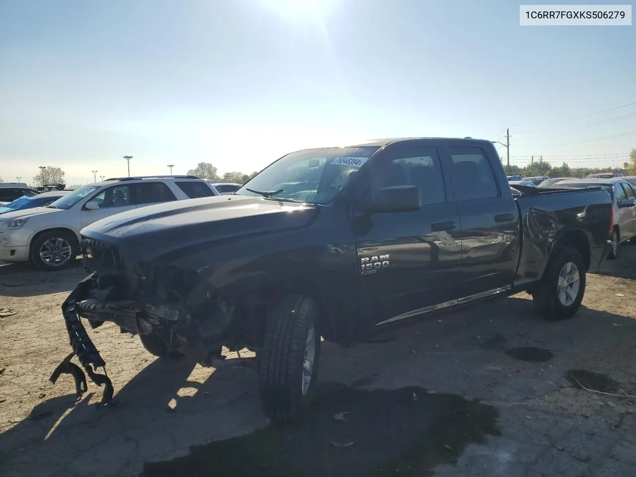 2019 Ram 1500 Classic Tradesman VIN: 1C6RR7FGXKS506279 Lot: 76546394