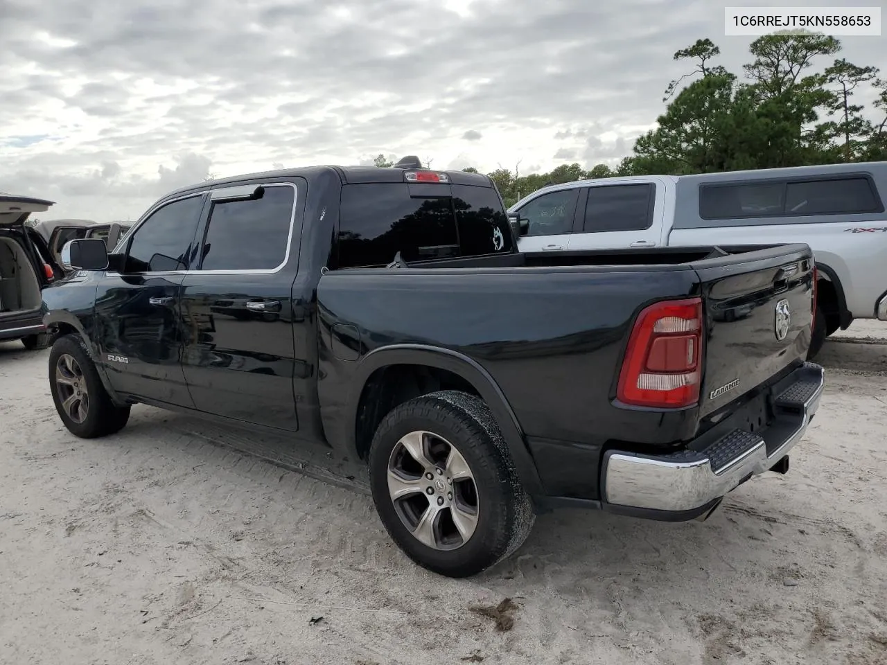 2019 Ram 1500 Laramie VIN: 1C6RREJT5KN558653 Lot: 76546744