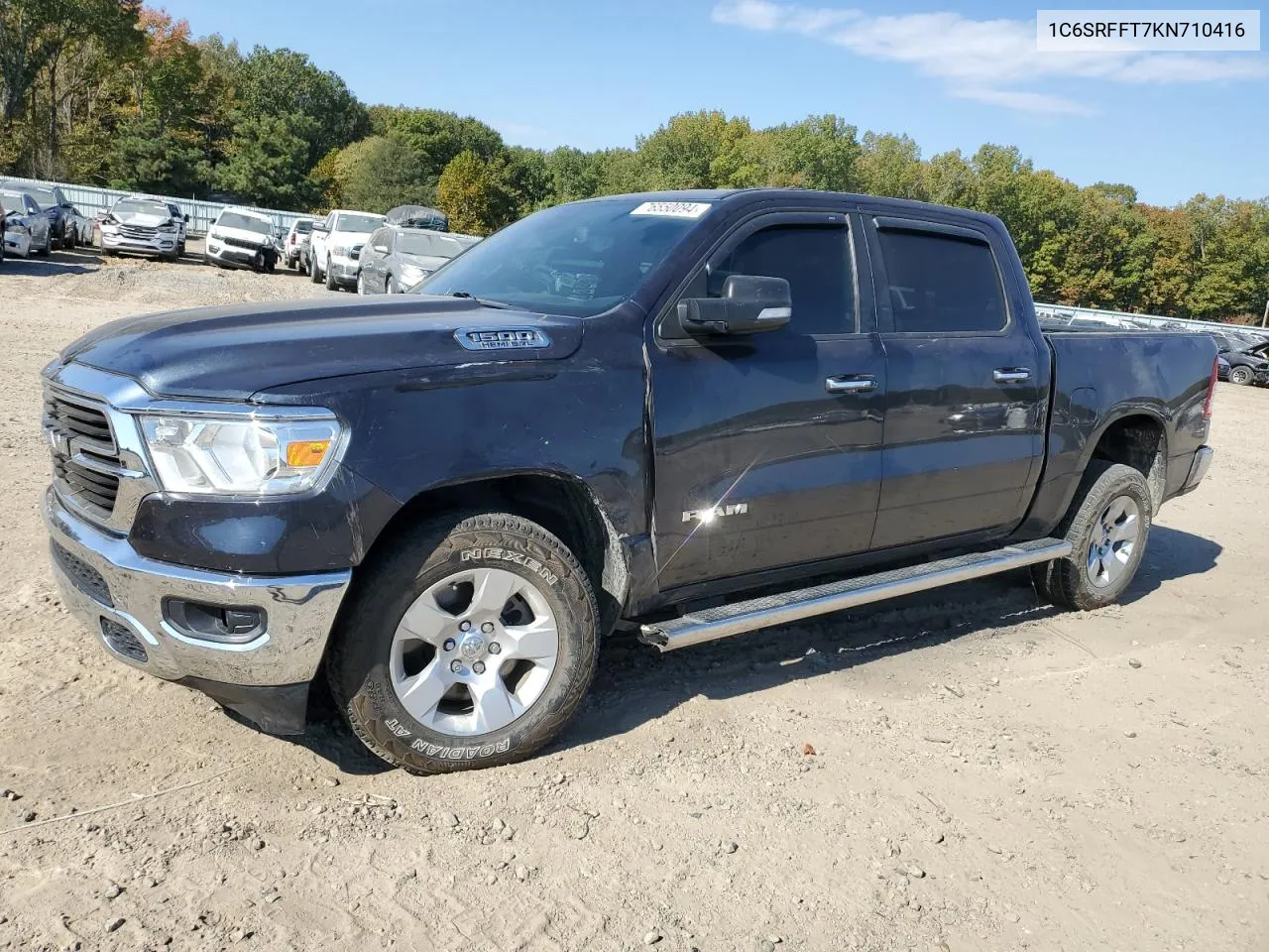 1C6SRFFT7KN710416 2019 Ram 1500 Big Horn/Lone Star