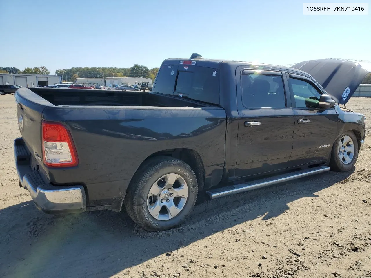 2019 Ram 1500 Big Horn/Lone Star VIN: 1C6SRFFT7KN710416 Lot: 76550094