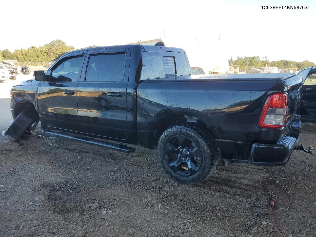 2019 Ram 1500 Big Horn/Lone Star VIN: 1C6SRFFT4KN687631 Lot: 76622654