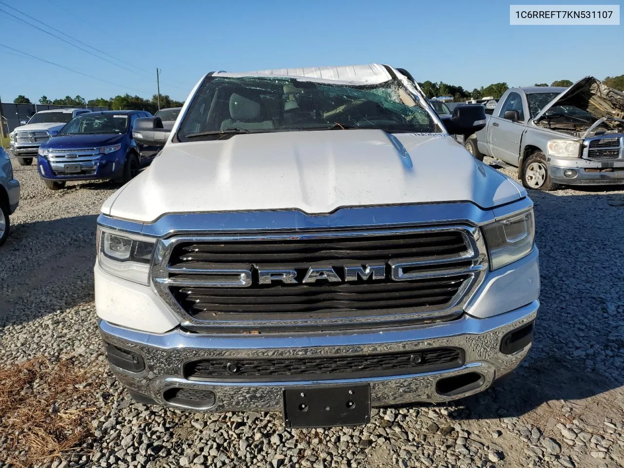 1C6RREFT7KN531107 2019 Ram 1500 Big Horn/Lone Star