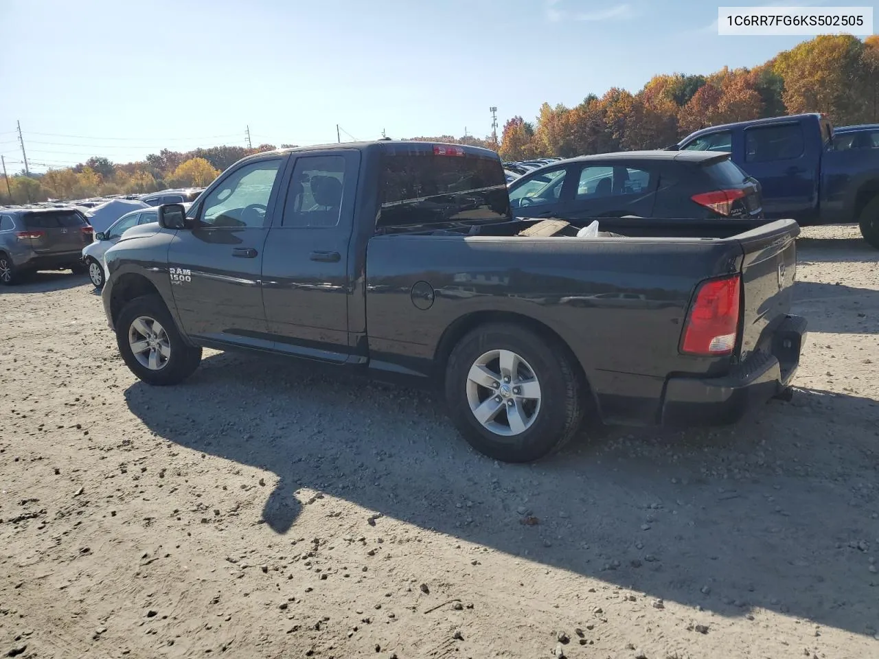 2019 Ram 1500 Classic Tradesman VIN: 1C6RR7FG6KS502505 Lot: 76672174