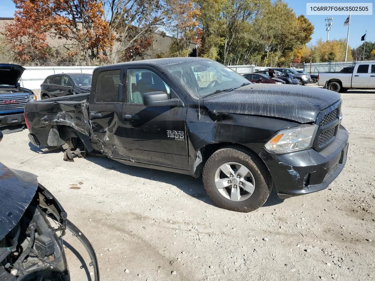 2019 Ram 1500 Classic Tradesman VIN: 1C6RR7FG6KS502505 Lot: 76672174