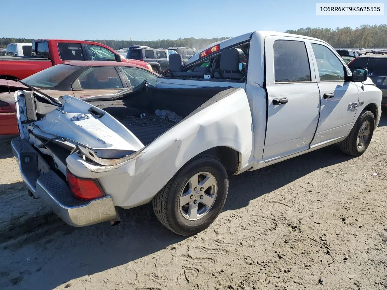 2019 Ram 1500 Classic Tradesman VIN: 1C6RR6KT9KS625535 Lot: 76812894