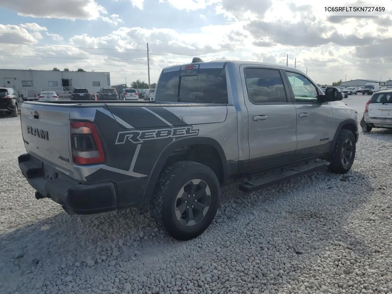 2019 Ram 1500 Rebel VIN: 1C6SRFLT5KN727459 Lot: 76928254