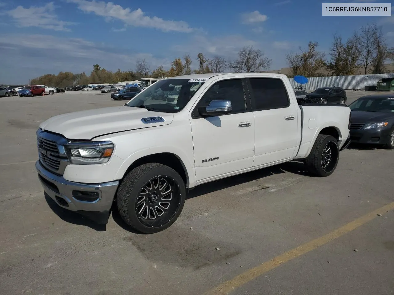 2019 Ram 1500 Laramie VIN: 1C6RRFJG6KN857710 Lot: 76954344