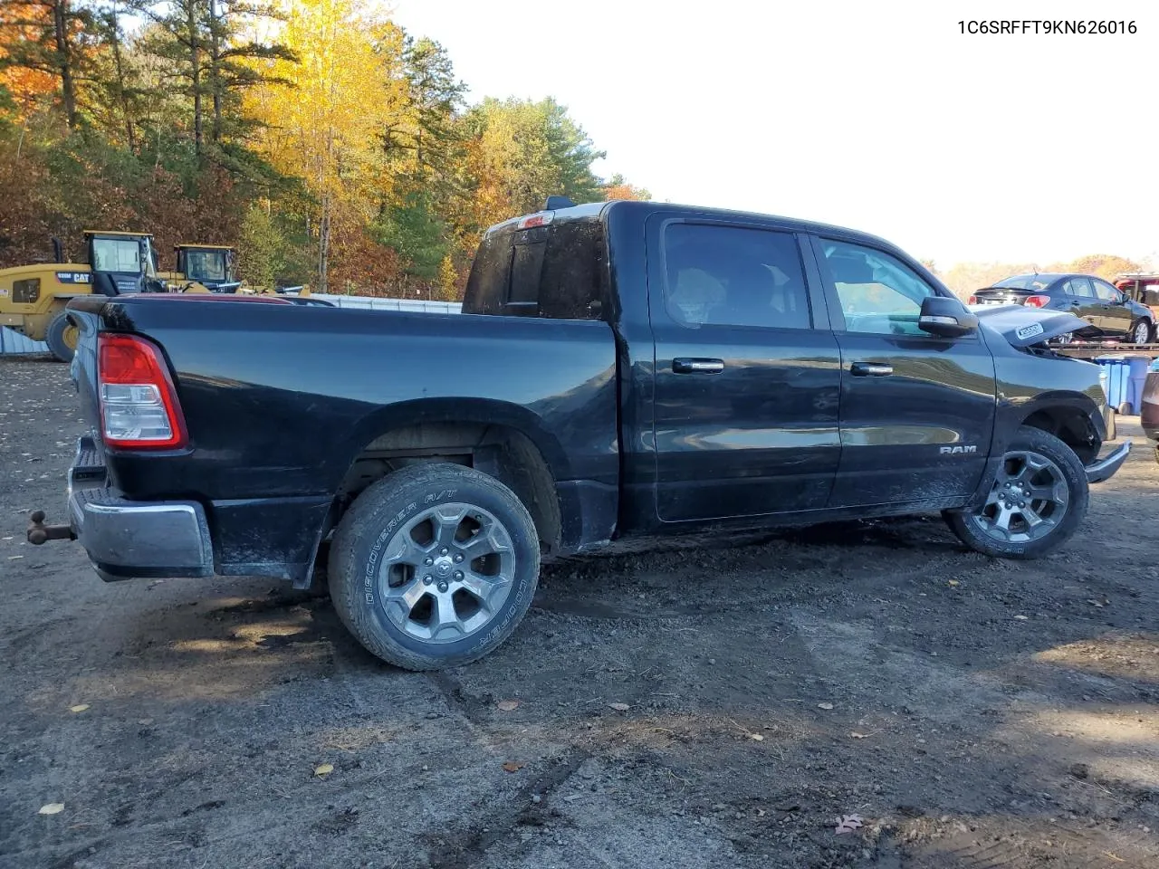 1C6SRFFT9KN626016 2019 Ram 1500 Big Horn/Lone Star