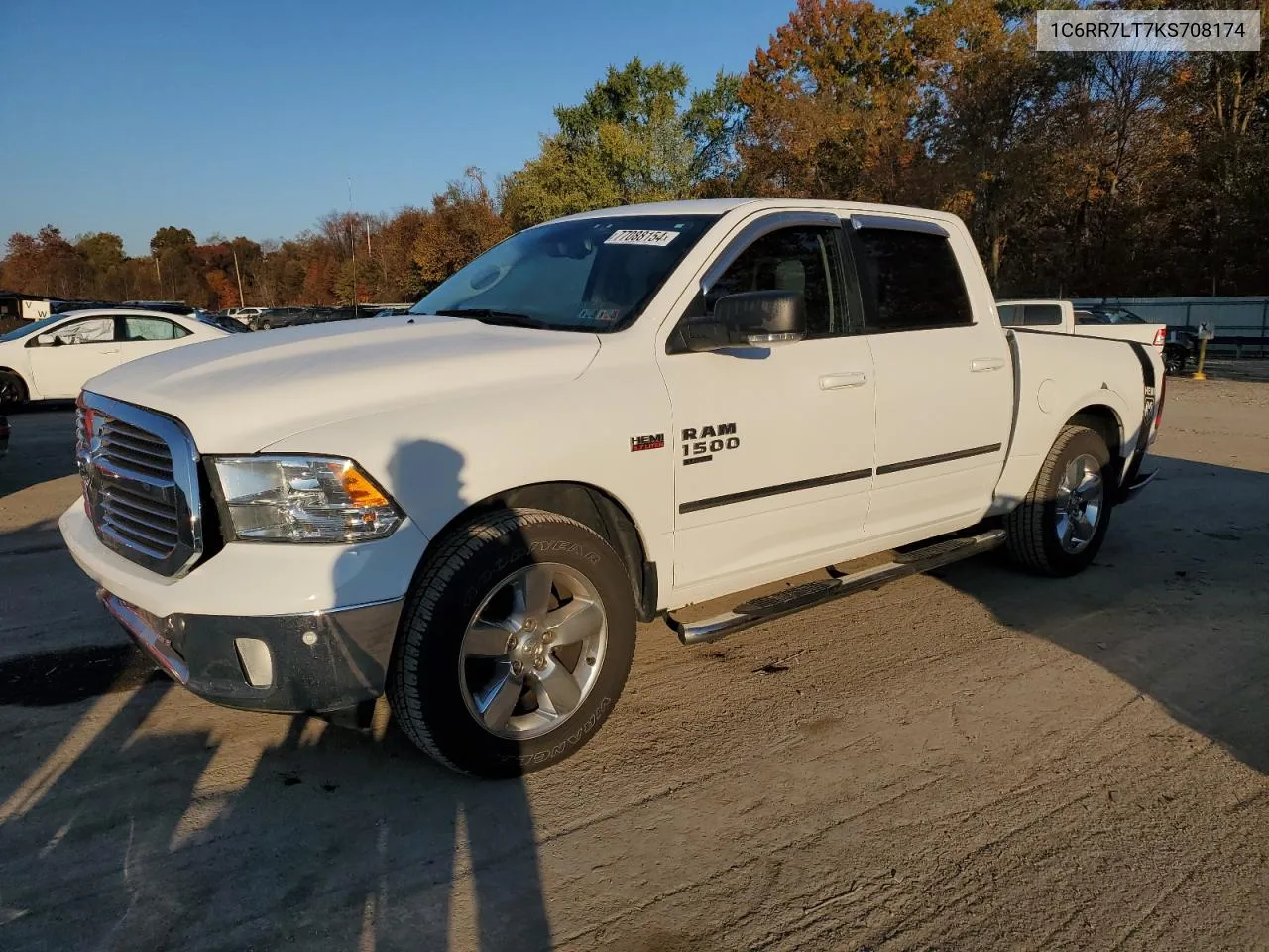 2019 Ram 1500 Classic Slt VIN: 1C6RR7LT7KS708174 Lot: 77088154