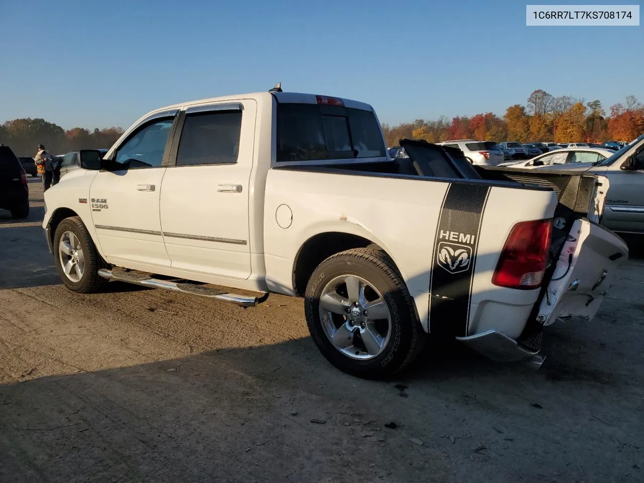 1C6RR7LT7KS708174 2019 Ram 1500 Classic Slt