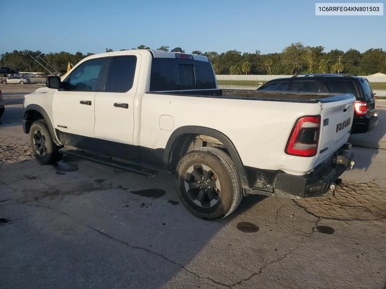 2019 Ram 1500 Rebel VIN: 1C6RRFEG4KN801503 Lot: 77121894