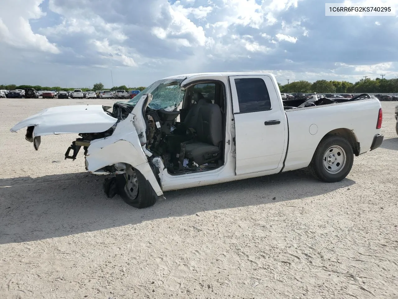 2019 Ram 1500 Classic Tradesman VIN: 1C6RR6FG2KS740295 Lot: 77178994