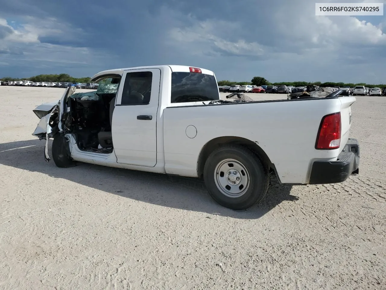 2019 Ram 1500 Classic Tradesman VIN: 1C6RR6FG2KS740295 Lot: 77178994