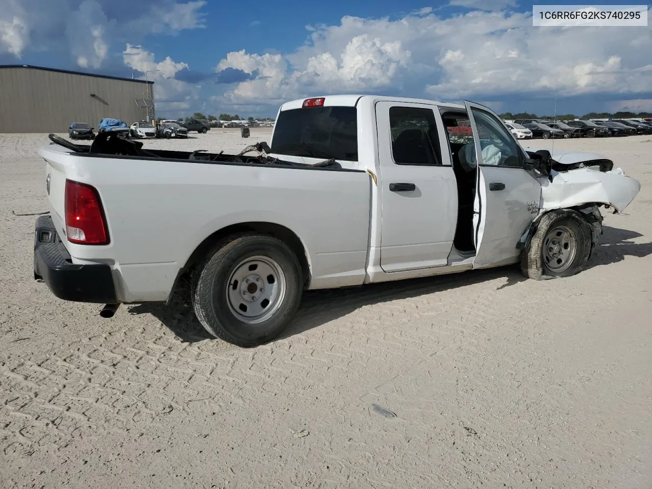 2019 Ram 1500 Classic Tradesman VIN: 1C6RR6FG2KS740295 Lot: 77178994