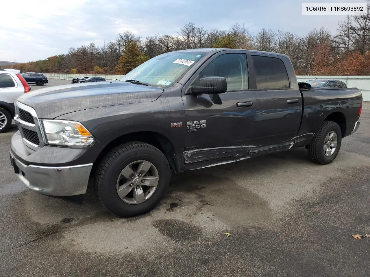 2019 Ram 1500 Classic Slt VIN: 1C6RR6TT1KS693892 Lot: 77182064