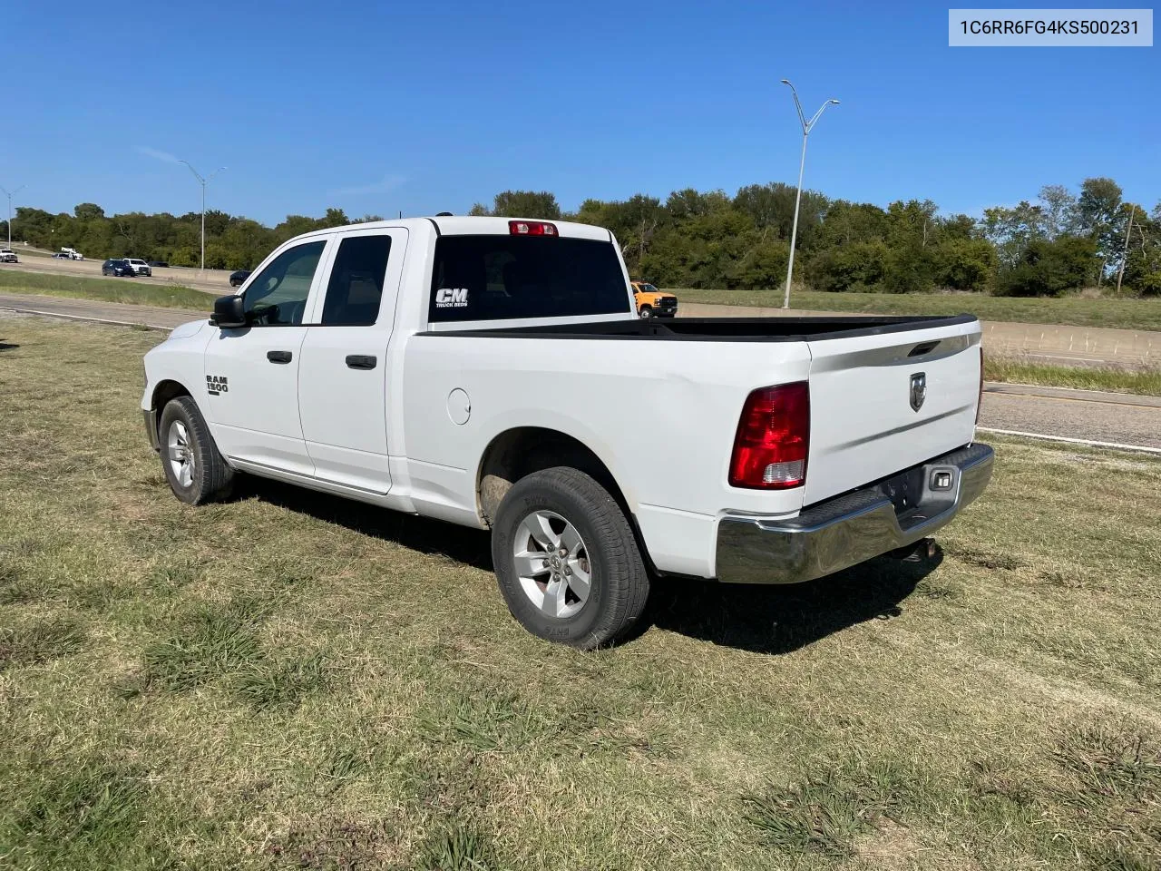 2019 Ram 1500 Classic Tradesman VIN: 1C6RR6FG4KS500231 Lot: 77244394