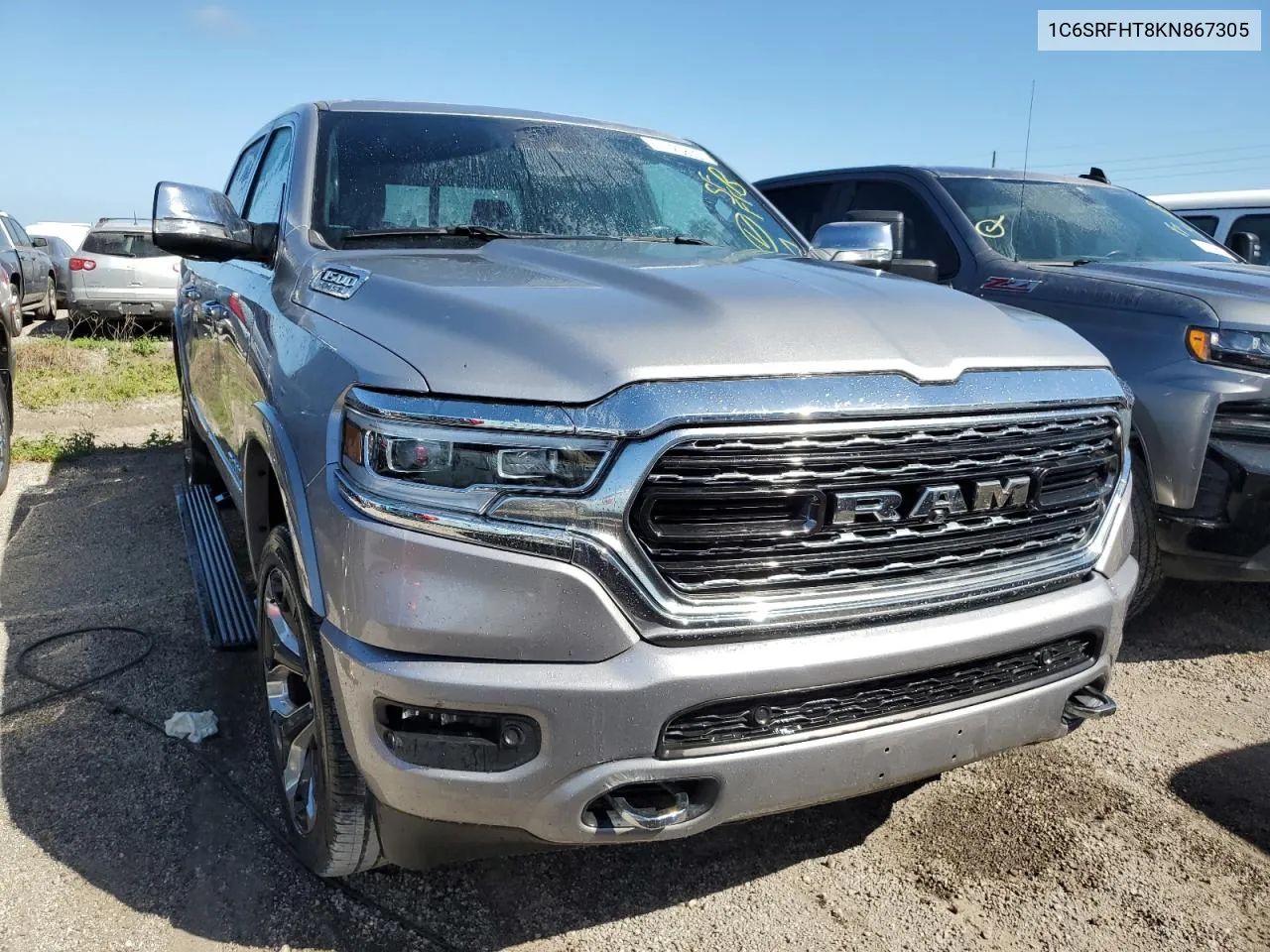 2019 Ram 1500 Limited VIN: 1C6SRFHT8KN867305 Lot: 77258394