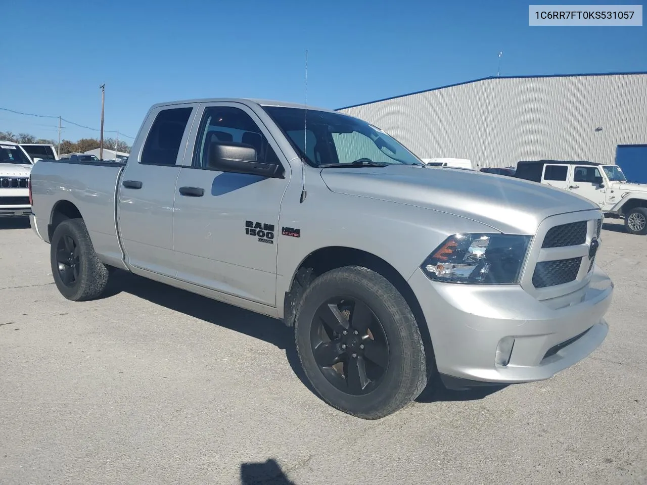 2019 Ram 1500 Classic Tradesman VIN: 1C6RR7FT0KS531057 Lot: 77320844