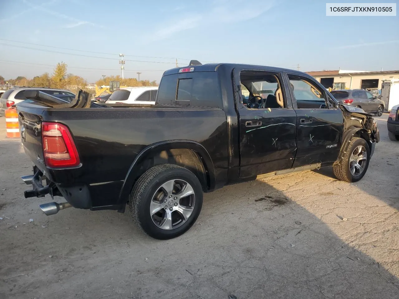 1C6SRFJTXKN910505 2019 Ram 1500 Laramie