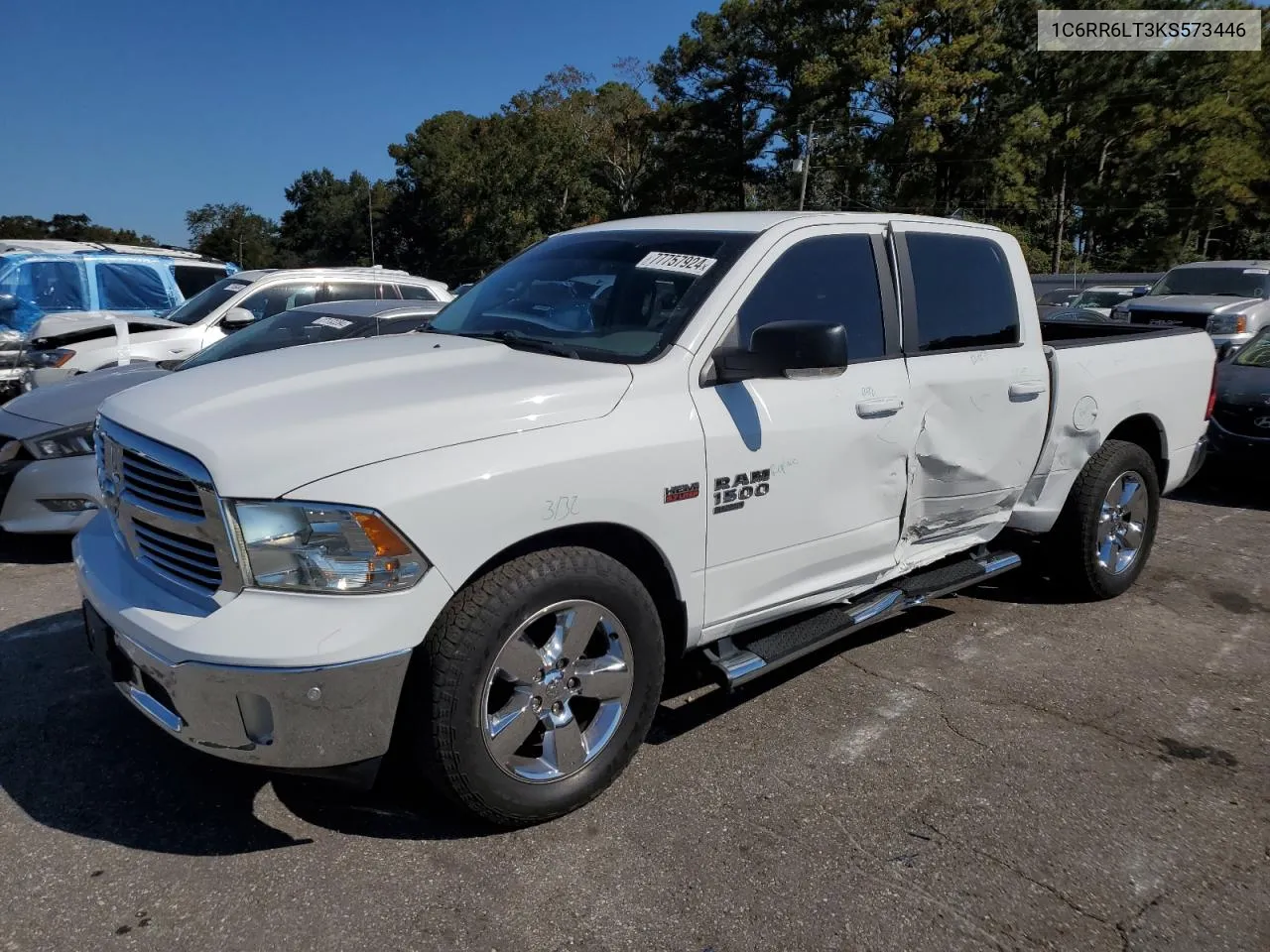 2019 Ram 1500 Classic Slt VIN: 1C6RR6LT3KS573446 Lot: 77757924