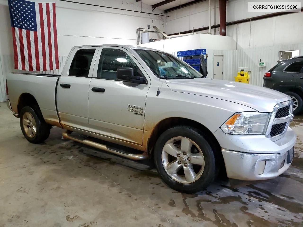 2019 Ram 1500 Classic Tradesman VIN: 1C6RR6FG1KS515690 Lot: 77833054