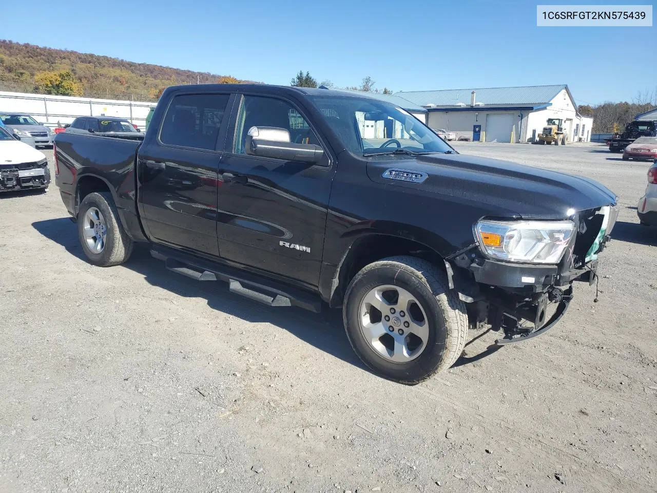 2019 Ram 1500 Tradesman VIN: 1C6SRFGT2KN575439 Lot: 77877504