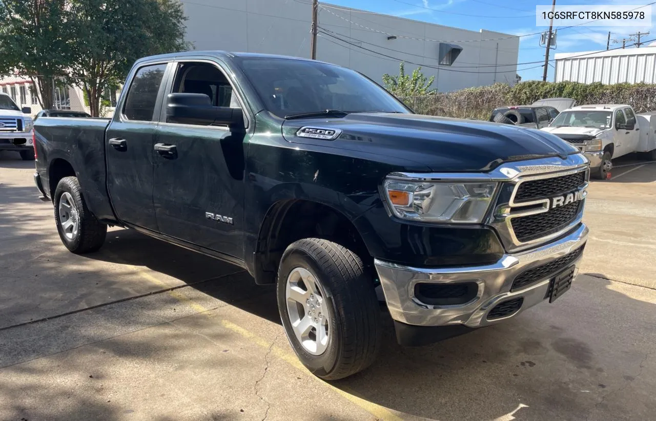 2019 Ram 1500 Tradesman VIN: 1C6SRFCT8KN585978 Lot: 78004934