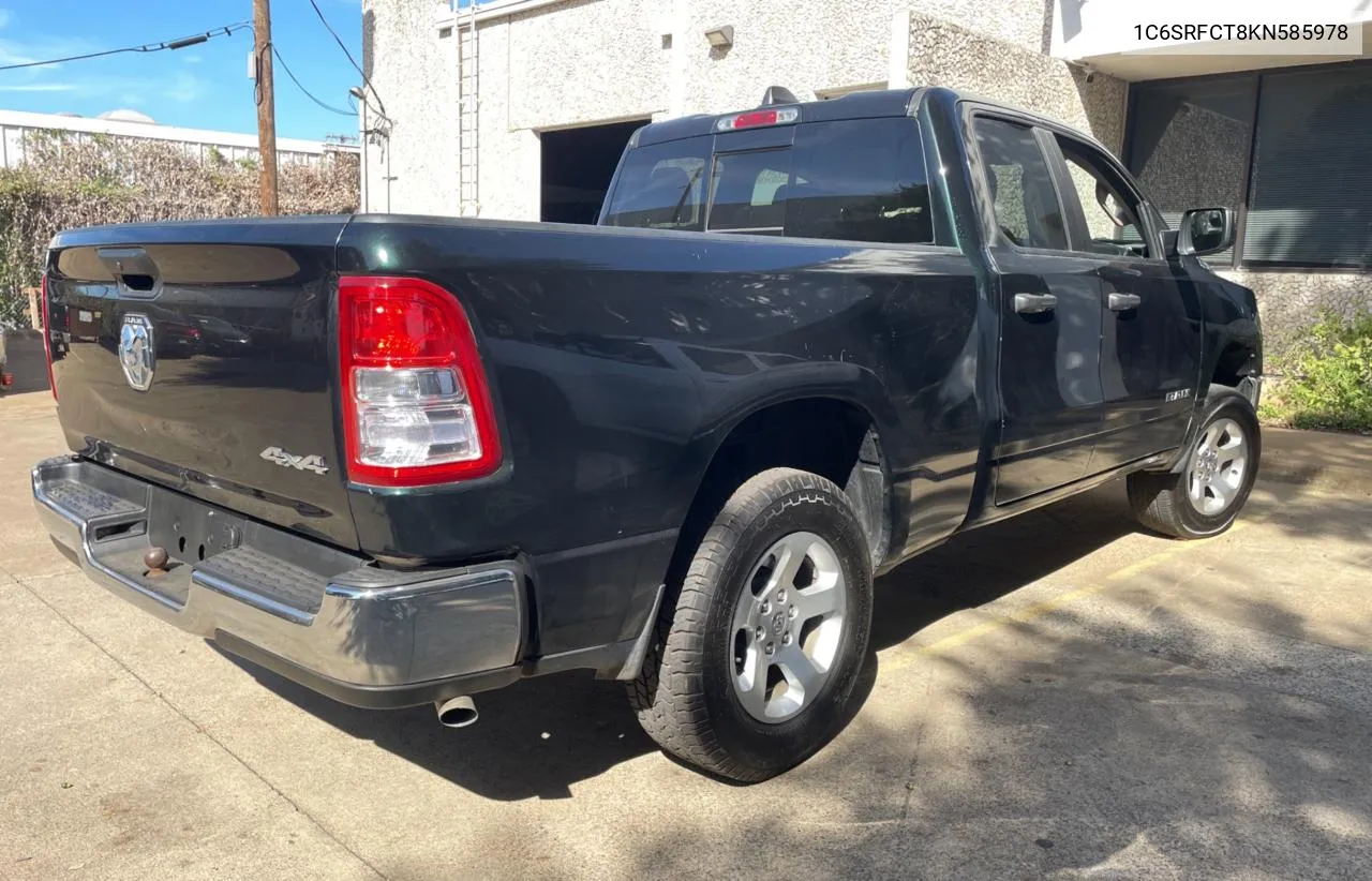 2019 Ram 1500 Tradesman VIN: 1C6SRFCT8KN585978 Lot: 78004934