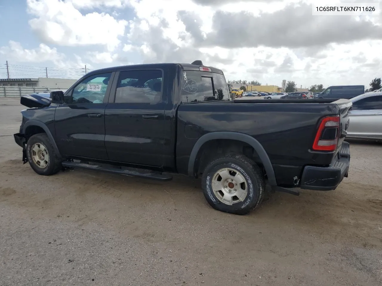 1C6SRFLT6KN711626 2019 Ram 1500 Rebel