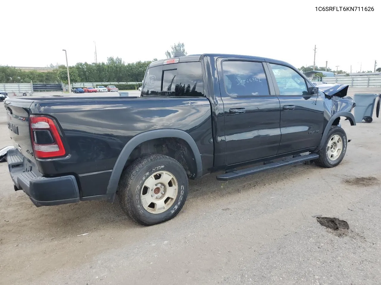 2019 Ram 1500 Rebel VIN: 1C6SRFLT6KN711626 Lot: 78270974