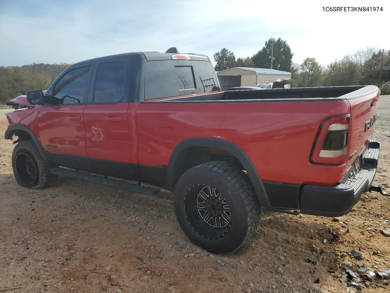 2019 Ram 1500 Rebel VIN: 1C6SRFET3KN841974 Lot: 79246004