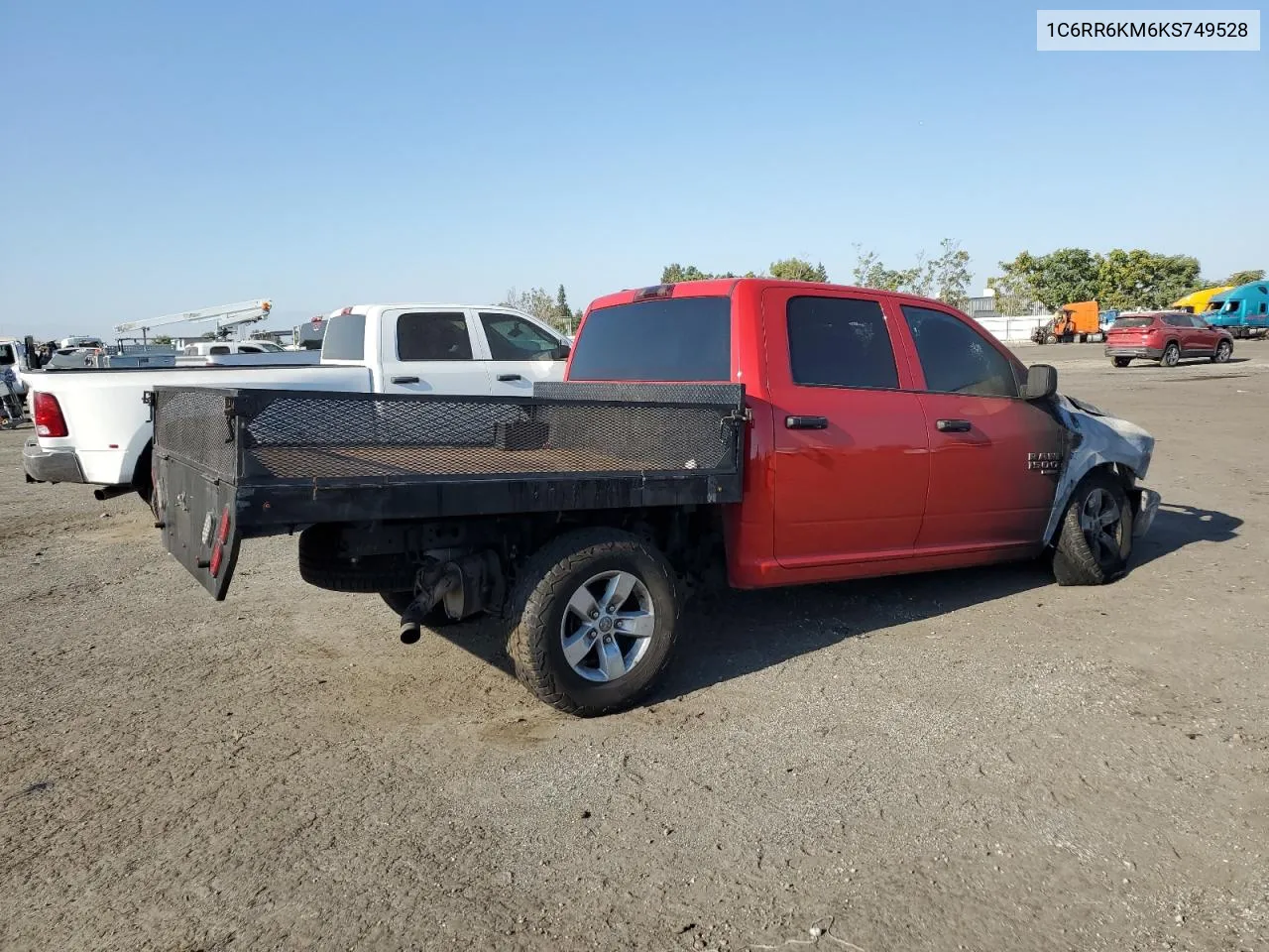 2019 Ram 1500 Classic Tradesman VIN: 1C6RR6KM6KS749528 Lot: 79480134