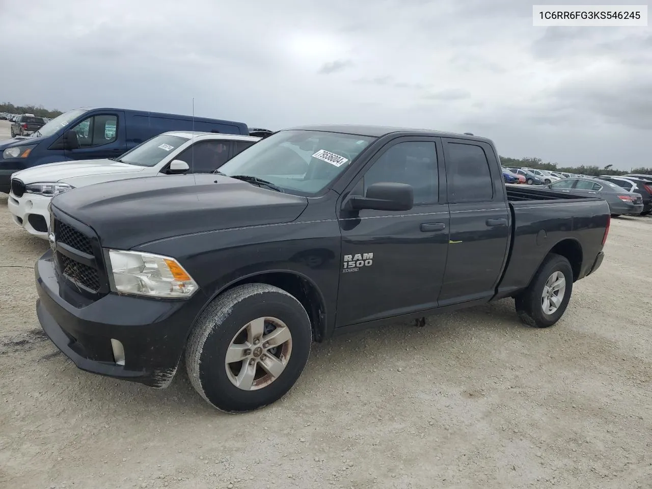 2019 Ram 1500 Classic Tradesman VIN: 1C6RR6FG3KS546245 Lot: 79536004